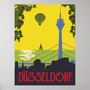 Düsseldorf, Deutschland Poster