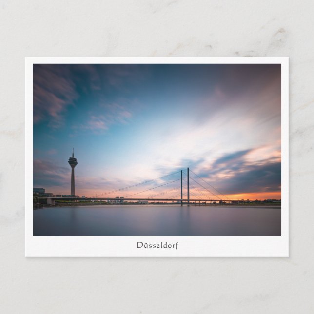 Düsseldorf Deutschland Postkarte (Vorderseite)