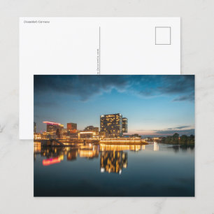 Düsseldorf Deutschland Postkarte