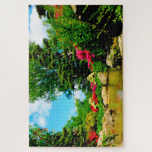 Düsseldorf Japanese Gardens. Puzzle