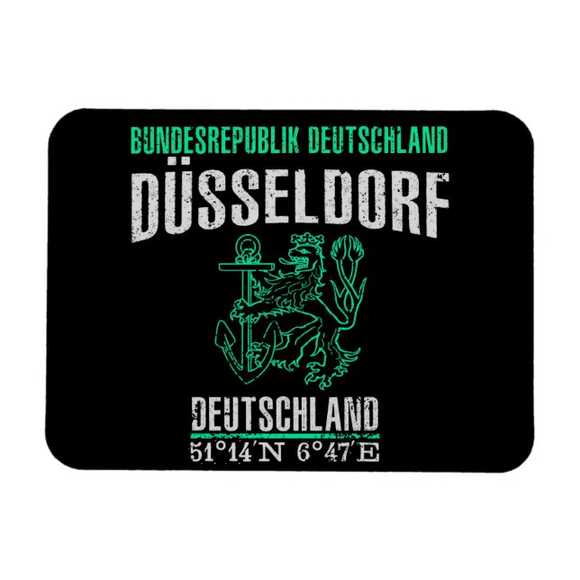 Düsseldorf Magnet (Horizontal)