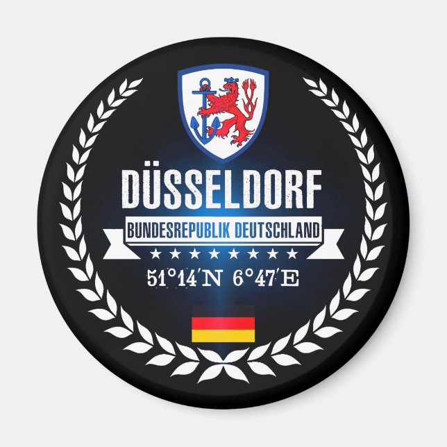 Düsseldorf Magnet (Vorne)