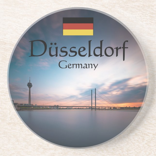 Dusseldorf Souvenir Getränkeuntersetzer (Vorne)