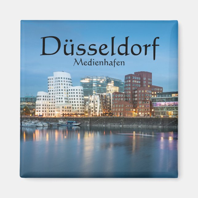 Dusseldorf Souvenir Magnet (Vorne)