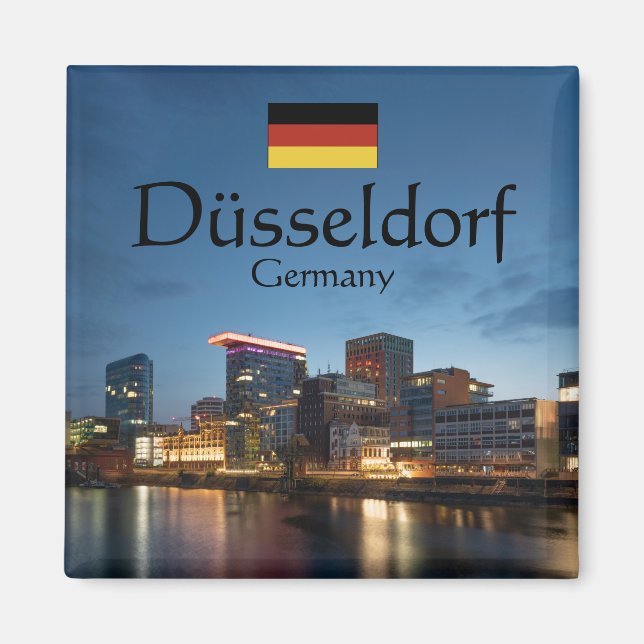 Dusseldorf Souvenir Magnet (Vorne)