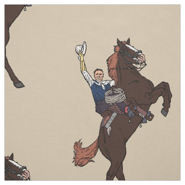 Dustbowl Gen, der Cowboy Stoff (Muster)
