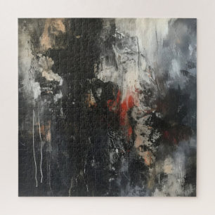 Düster abstrakte Kunst Puzzle