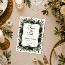 Düster-botanische Hochzeit