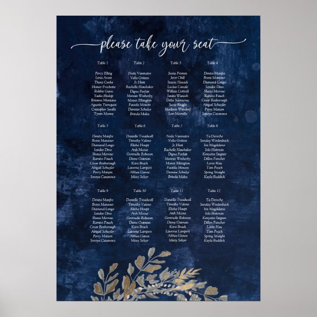 Düsterer gotischer Blumenkranz Poster (Vorne)