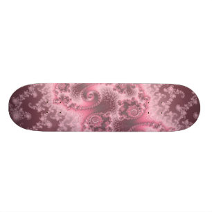 Düsteres rosa Quallen-Skateboard Skateboard