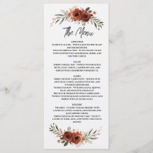 Düsteres Terrakotta-Blumen-Boho-Hochzeit