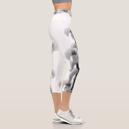 Dusterte Blume Capri Leggings