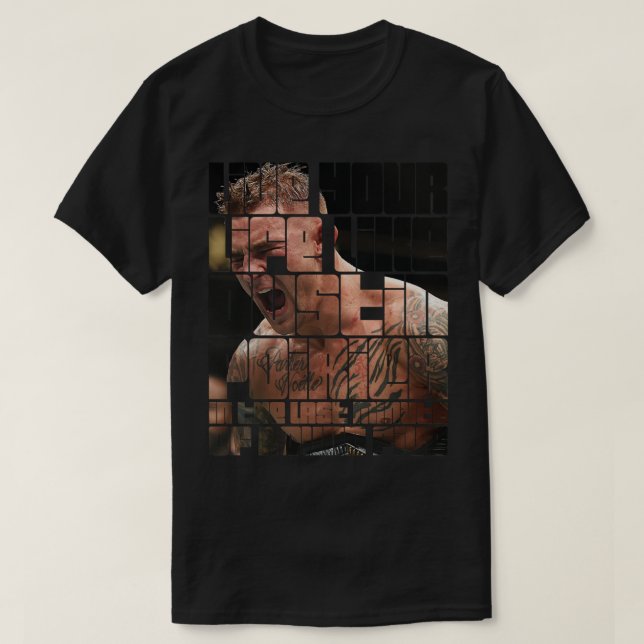 Dustin Poirier Round Five Classic T Shirt (Design vorne)