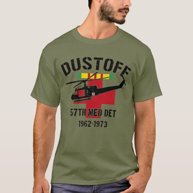 DUSTOFF / 57th Medical Company (Air Ambulance) T-Shirt (Vorderseite)
