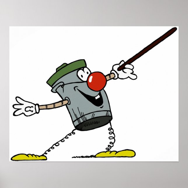 DUSTY BIN POSTER (Vorne)