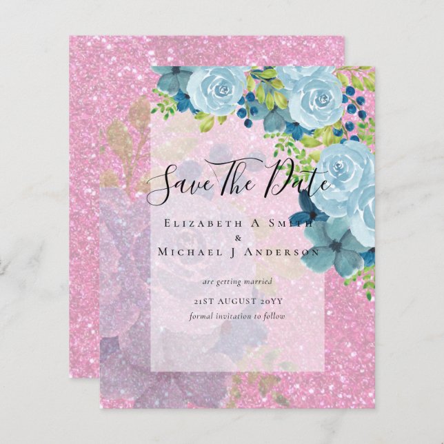 DUSTY BLAUE BLUES RETT DATES - HAUSHALT (Vorne/Hinten)