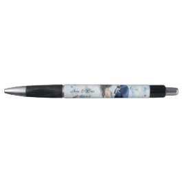 Dusty Blue Alcohol Bride & Groom Wedding Kugelschreiber