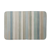 Dusty Blue Aquamarin Sage Beige Streifen