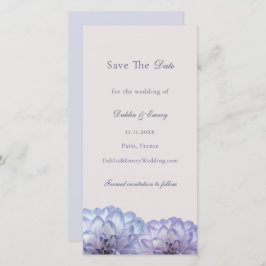Dusty Blue Blush Pink Blues Hochzeit Save The Date