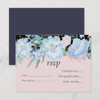 Dusty Blue Blush Pink Blues Hochzeitsbudget