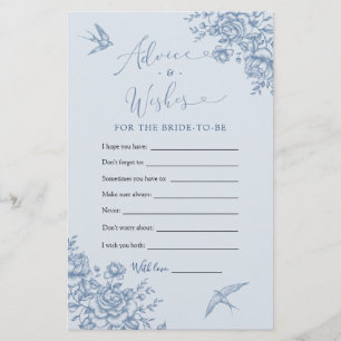 Dusty Blue Chinoiserie Bridal Beratung und Wünsche