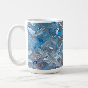 Dusty Blue Coffee Tasse