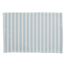 Dusty Blue Dove Gray Stripe Kissen Case