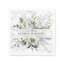 Dusty Blue Eucalyptus Greenery Botanischer Marmor