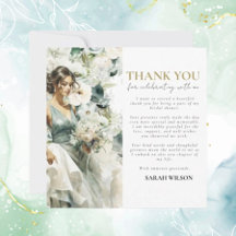 Dusty Blue Eucalyptus Greenery Bridal Vielen Dank