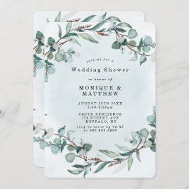 Dusty Blue Eucalyptus Greenery Polterabend