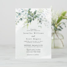 Dusty Blue Eucalyptus Greenery Succulent Wedding