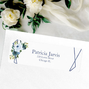 Dusty Blue Floral