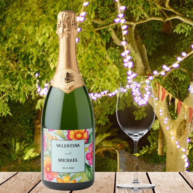 Dusty Blue Floral Fiesta Mexican Wedding (Von Creator hochgeladen)