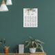 Dusty Blue Greenery Elegante Hochzeitsstiftung Poster (Living Room 1)