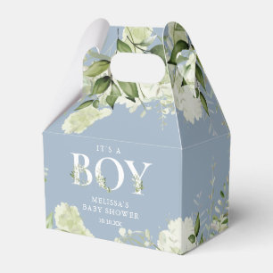 Dusty Blue ist eine junge, grüne Babydusche Geschenkschachtel