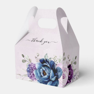 Dusty Blue Lila Lilac Blooms Brautparty Bevorzugun Geschenkschachtel