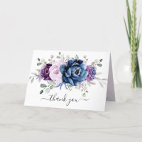 Dusty Blue Lila Navy Lilac Blooms Brautparty