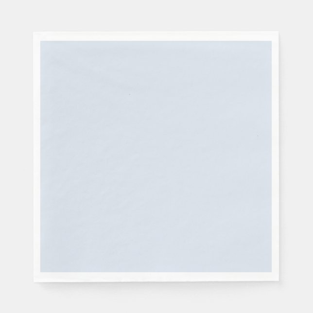 Dusty Blue Luncheon Napkin Serviette (Vorderseite)