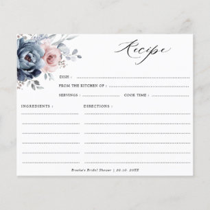 Dusty Blue Mauve Rose Rosa Brautparty Rezept