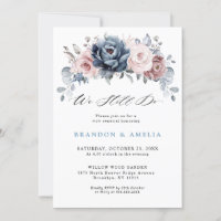 Dusty Blue Mauve Rose Rosa Schieferflora Wir tun e