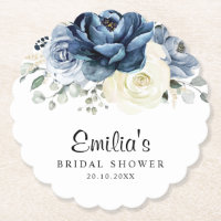 Dusty Blue Navy Champagne Ivory Brautparty