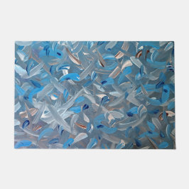 Dusty Blue Outdoor Rug Fußmatte