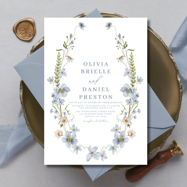 Dusty Blue Parco Tassino Einladung (Von Creator hochgeladen)