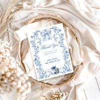 Dusty Blue Pumpkin Fall Floral Boy Baby Dusche