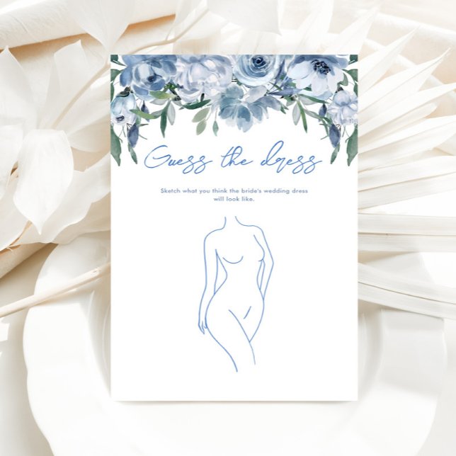 Dusty Blue rät das Dress Brautparty Game (Von Creator hochgeladen)