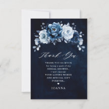 Dusty Blue Slate Navy Botanisches Brautparty