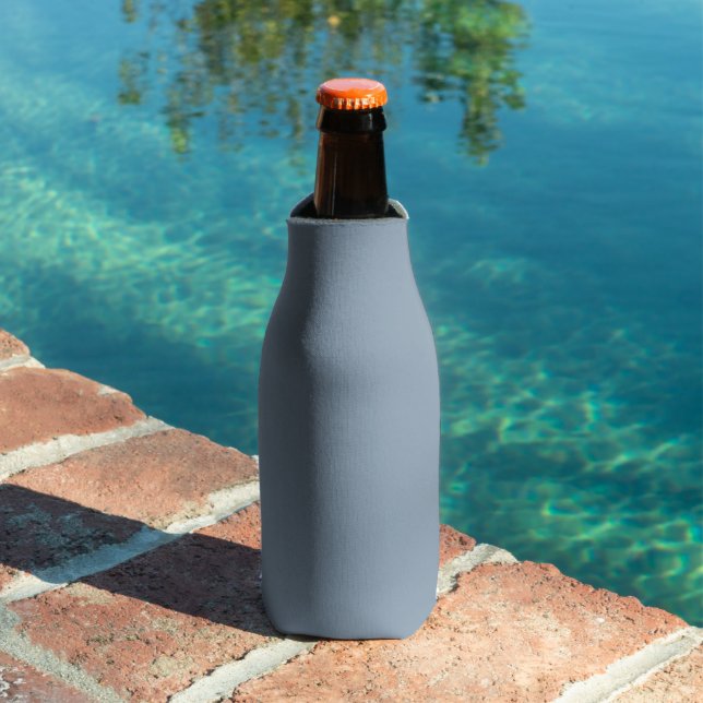 Dusty Blue Solid Color Flaschenkühler (In Situ Pool)