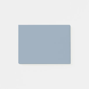 Dusty Blue Solid Color Post-it Klebezettel
