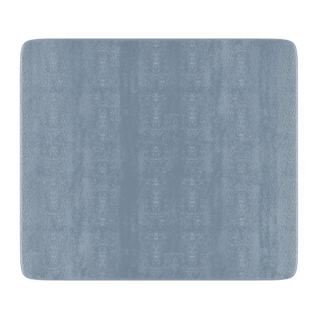 Dusty Blue Solid Color Schneidebrett (Vorderseite)