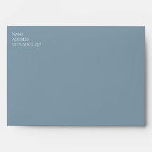 Dusty Blue Umschlag A7